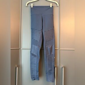 ALO Yoga Charcoal Moto Leggings